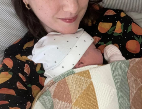 Amy’s Story: First-time mum with baby born calmly at home, and at just the right time in lockdown!